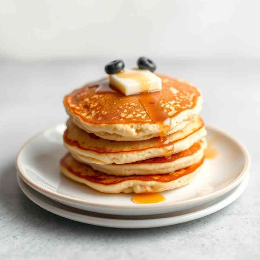 Fluffy Cornmeal Pancakes Recipe
